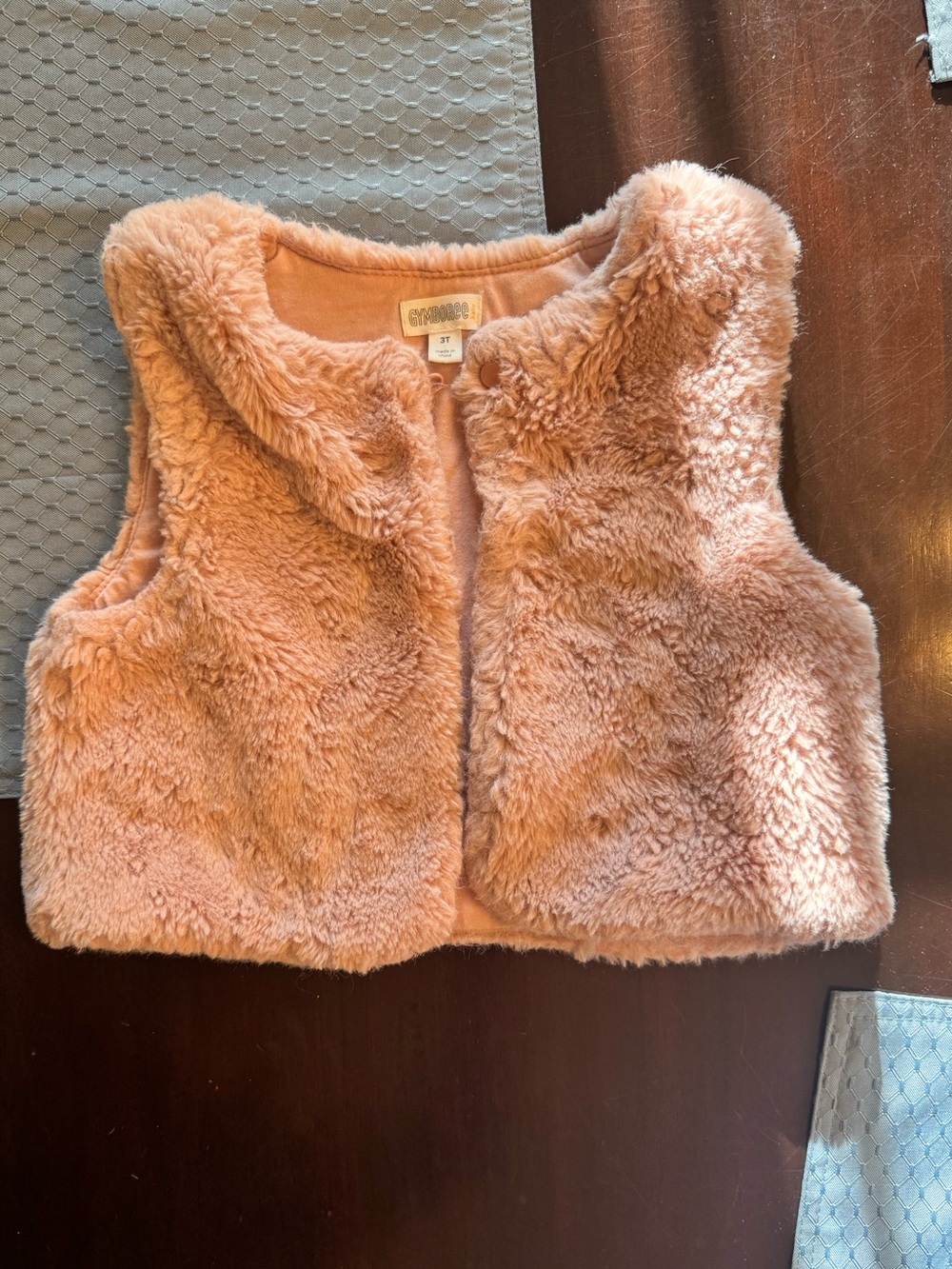 Gymboree Faux Fur Girls' Vest - Pink
